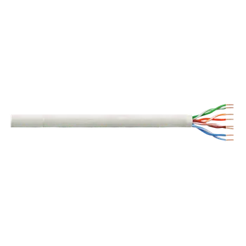 Síťový kabel Cat.5e Patch kabel, U/UTP, 305m Barva: šedá, Velikost: Od 100 m, Balení: metráž