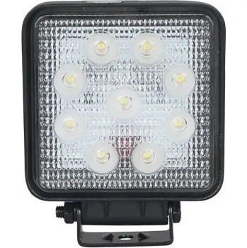 Svítilna Svítilna pracovní čtvercová 9 LED 9X3W JG-W091-F