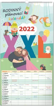 Kalendář Presco Group Rodinný plánovací XXL 2022