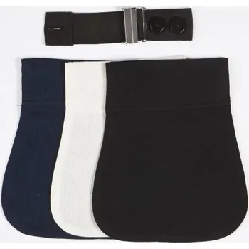 Těhotenská móda Těhotenský externí flexi- nastavitelný pás - černá, modrá, smetanová UNI Carriwell