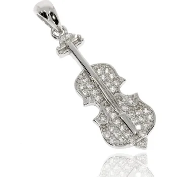 Přívěsek Zlatnictví Helios Stříbrný smyčcový nástroj