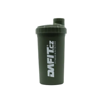 Dafit Šejkr 700 ml army, bílé logo