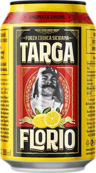 Limonáda Targa Florio citrónová plech 330 ml