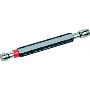 Závitořezný nástroj Kalibr závitový - trn pro závit M oboustranný, tol. 6H +0,1mm, VÖLKEL Závit: M8 +0.1mm oboustranný