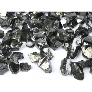 Přírodní kámen Šungit kousky menší Q extra (Rusko)