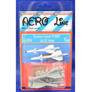 Plastikový model Plusmodel 1/48 Russian missile R-98MT AA-3D Anab