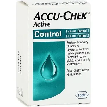 Odběrové pero Kontrolní roztok Accu-Chek Active Control, 2 x 4 ml