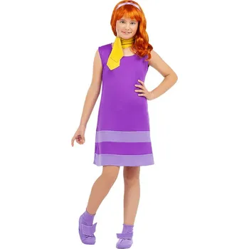 Funiglobal - Kostým pro dívky Daphne - Scooby Doo - 3-4 years