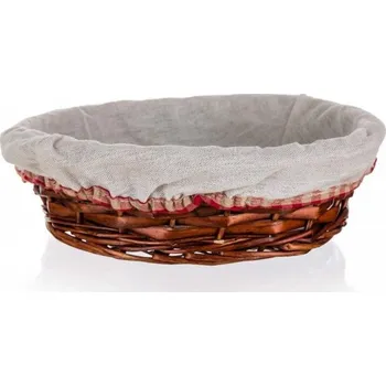Nákupní košík Kulatý proutěný košík - Classic