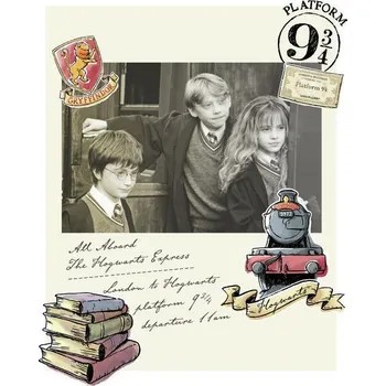 Plakát Plakát, Obraz - Harry Potter - Hermiona, Harry a Ron