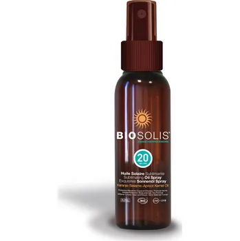 Přípravek na opalování Biosolis Sublimační a hydratační olej na opalování Bio SPF20 100 ml