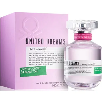 Dámský parfém Benetton United Dreams Love Yourself W EDT 80 ml