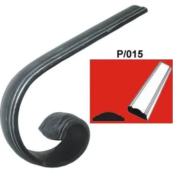 Madlo do koupelny UMAKOV Madlo ozdobné,voluta,pásovina-madlo,oplocení 120x2