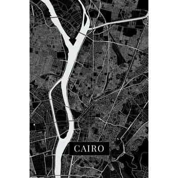 Plakát Plakát, Obraz - Cairo black