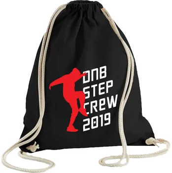 Sportovní vak DNBMARKET.CZ Vak STEP-2 černý