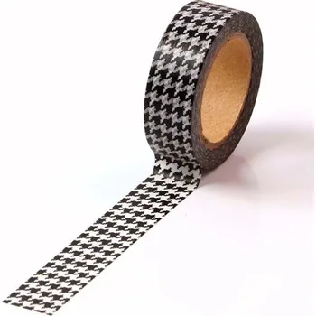 Washi páska - ROOSTER FOOTPRINT / 10m