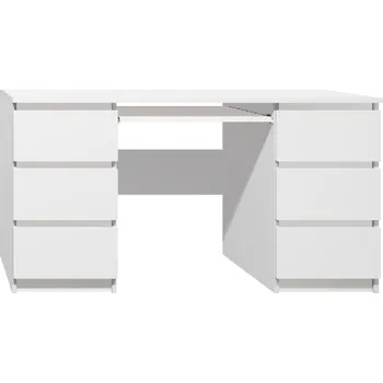 Dětský stůl Psací stůl - CITY TYP B (Bílá barva)