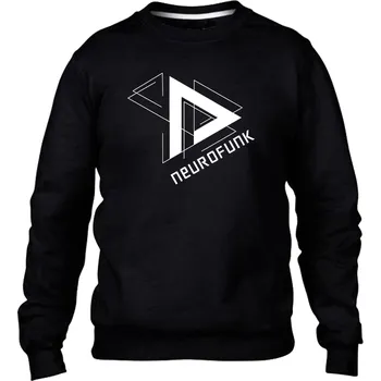 Pánská mikina Neurofunk mikina pánská bez kapuce "Epic" Velikost: M, Barva: Černá