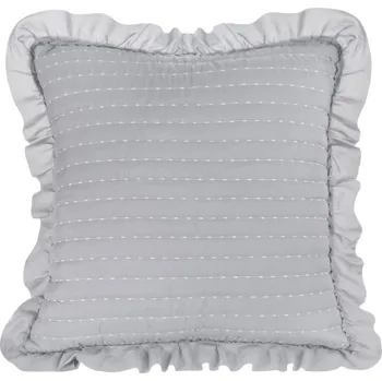 Polštář Polštář BALLART šedá 45x45 cm Mybesthome Varianta: Povlak na polštář, 45x45 cm