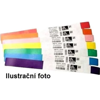 Počítač Zebra Z-Band Direct náramkové pásky, DT, 25 mm x 279 mm, 6 x 200ks, bílá (10006995K)