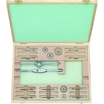 Závitořezný nástroj Souprava závitořezných nástrojů unf 0 hss; unf 5-44 - unf 12-28 (346000)