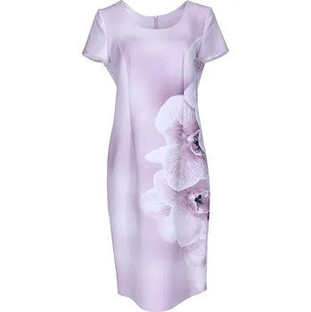 Dámské šaty Color šaty květ/180481 barva: modrá sv., velikost: 44