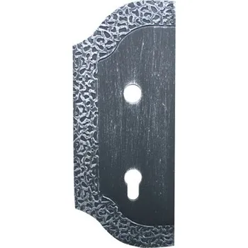 Zábradlí UMAKOV Štítek branový zdobený - levý, 265x105, t3mm, 85mm