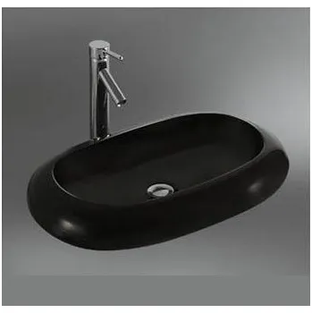 Umyvadlo Oválné umyvadlo Black Diamond Pool