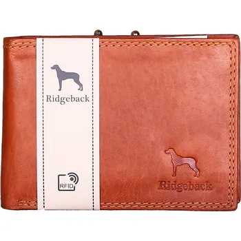 Peněženka Ridgeback Kožená pánská peněženka JBNC 40 MN SVĚTLE HNĚDÁ, s ochranou RFID