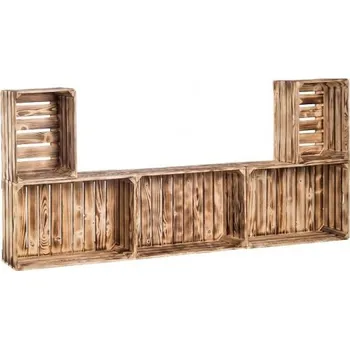 Obývací stěna Obývací stěna z bedýnek