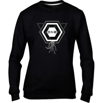 Pánská mikina DNB mikina pánská bez kapuce "Ornament" Velikost: XL, Barva: Černá