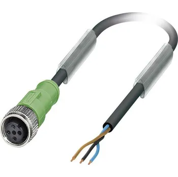 Phoenix Contact SAC-3P- 5,0-PUR/M12FS upravený zástrčkový konektor pro senzory - aktory, 1683510, piny: 3, 5.00 m, 1 ks