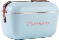 Polarbox Classic 12 l modrý s růžovým nápisem