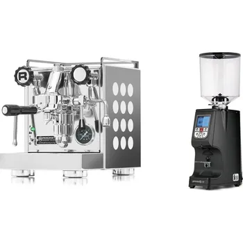 Kávovar Rocket Espresso Appartamento, white + Eureka Atom Specialty 75,…