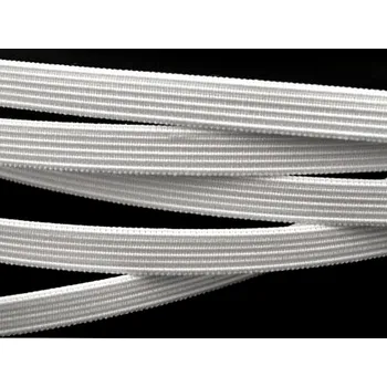 Kostice šíře 11 mm tkaná typ B bílá FISZ POL, barva Bílá