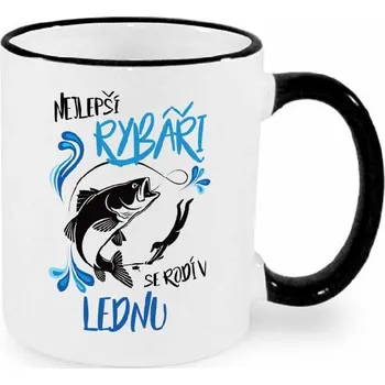 Hrnek - Nejlepší rybáři se rodí v lednu