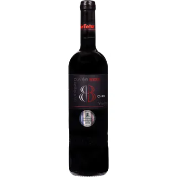 BB Cuvée barrique Laďa 0,75-2007-pozdní sběr-CS+Merlot-Vladimír Tetur