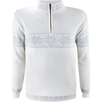 Pánský svetr Kama Merino svetr 3053 101 - přírodně bílá S