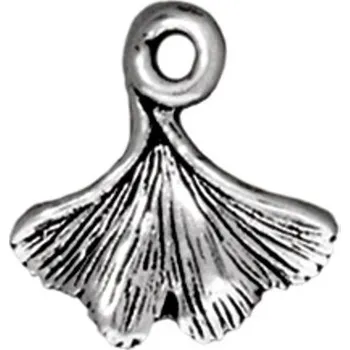 Přívěsek TierraCast přívěsek Ginkgo Leaf starostříbrný