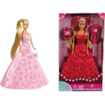 Panenka Panenka Steffi Gala Princess, 2 druhy varianta světle růžové šaty