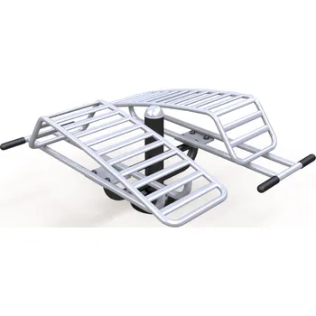 Zahradní lavice Fitness stroj - lavička leh sed - F12