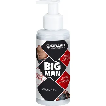 Lubrikační gel DR.LAB COSMETICS LUBRIKAČNÍ GEL BIG MAN BLACK 150ML