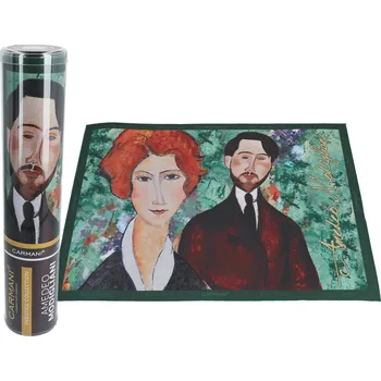 prostírání Carmani® Carmani - Prostírání A. Modigliani, Portrait of a woman, Leopold Zborowski - 29,5*40 cm