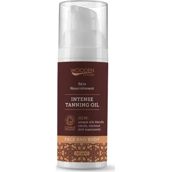 Přípravek na opalování Wooden Spoon Skin Nourishment BIO olej pro intenzivní opálení