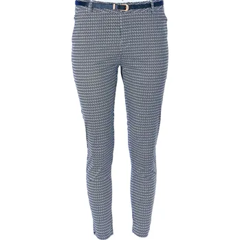 Dámské kalhoty Freesia Paris L023 kalhoty 7/8 vzor barva: modrá tmavá, Velikost: S