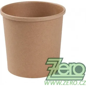 Jednorázové nádobí Kelímek papírový na polévku 470 ml - přírodní