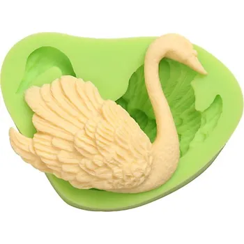 Silikonová formička labuť