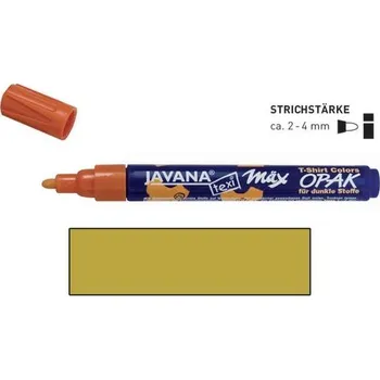 Výtvarná barva Kreul Fix na textil KREUL JAVANA OPAK zlatý