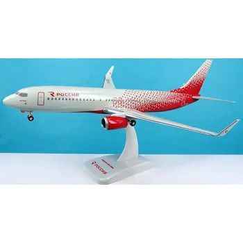 Plastikový model Hogan - Boeing B737-800, společnost Rossiya Airlines, Rusko, 1/200