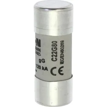 Autopojistky Pojistka válcová EATON 22X58 80A gG 500V PV22 C22G80